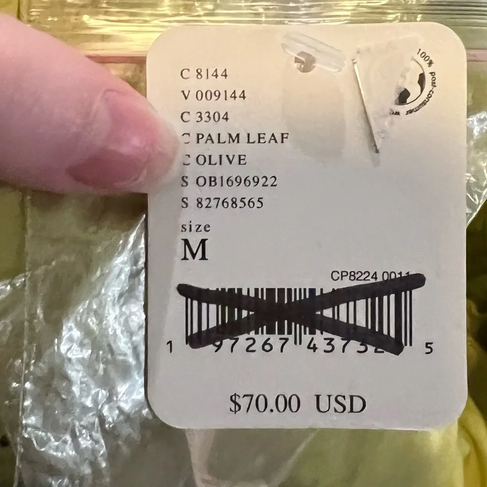 NWT Free People Have A Thing For You Mini dress in Palm Leaf - Picture 3 of 3